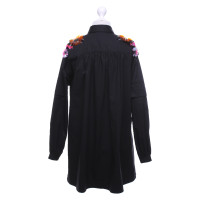 Msgm Kleid aus Baumwolle in Schwarz