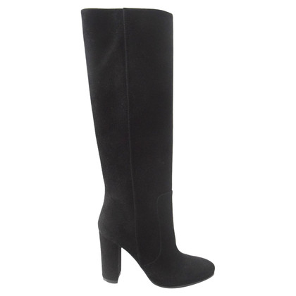 Via Roma 15 Boots Suede in Black