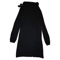 Twin Set Simona Barbieri Dress Wool in Black