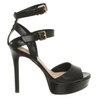 Guess Sandalen Leer in Zwart