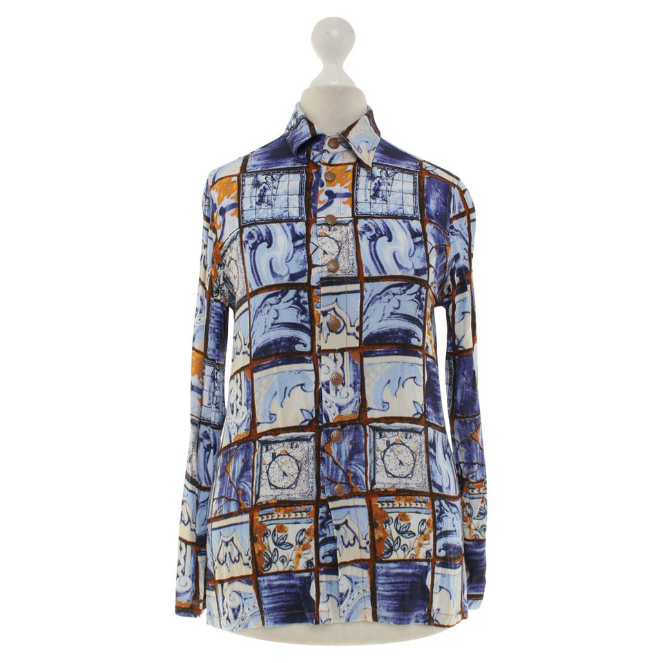 Jean Paul Gaultier Bluse mit Muster