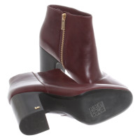 Michael Kors Ankle boots Leather in Bordeaux