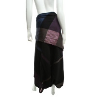 Issey Miyake Trousers skirt with check pattern