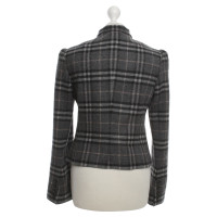 Burberry Plaid Wool Jacket