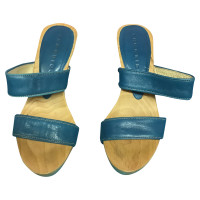 The Bridge Sandals Leather in Blue