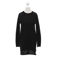 Zadig & Voltaire Kleid aus Wolle in Schwarz