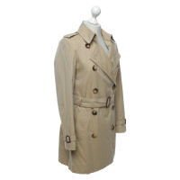 Burberry Veste/Manteau en Coton en Beige