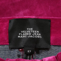 Marc Jacobs Paire de Pantalon en Coton en Fuchsia