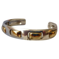 Hermès Bracelet arm silver + gold