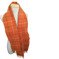 Burberry Scarf/Shawl Wool in Orange