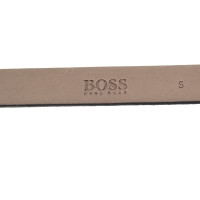 Hugo Boss braccialetto in pelle in blu