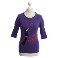 Moschino top in purple
