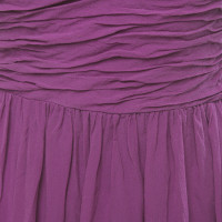 L.K. Bennett Kleid aus Seide in Fuchsia