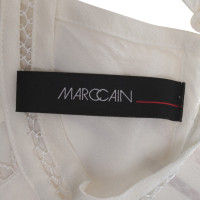 Marc Cain Zijden blouse in crème