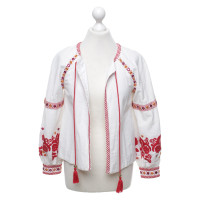 Club Monaco Blouse jacket with embroidery