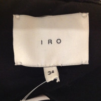 Iro Blazer met lederen details