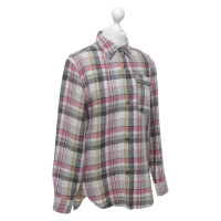 Isabel Marant Shirt blouse with plaid pattern