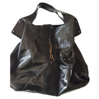 Fay Original Fay bag in black paint and matte