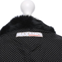 Max & Moi Blazer Fur in Black