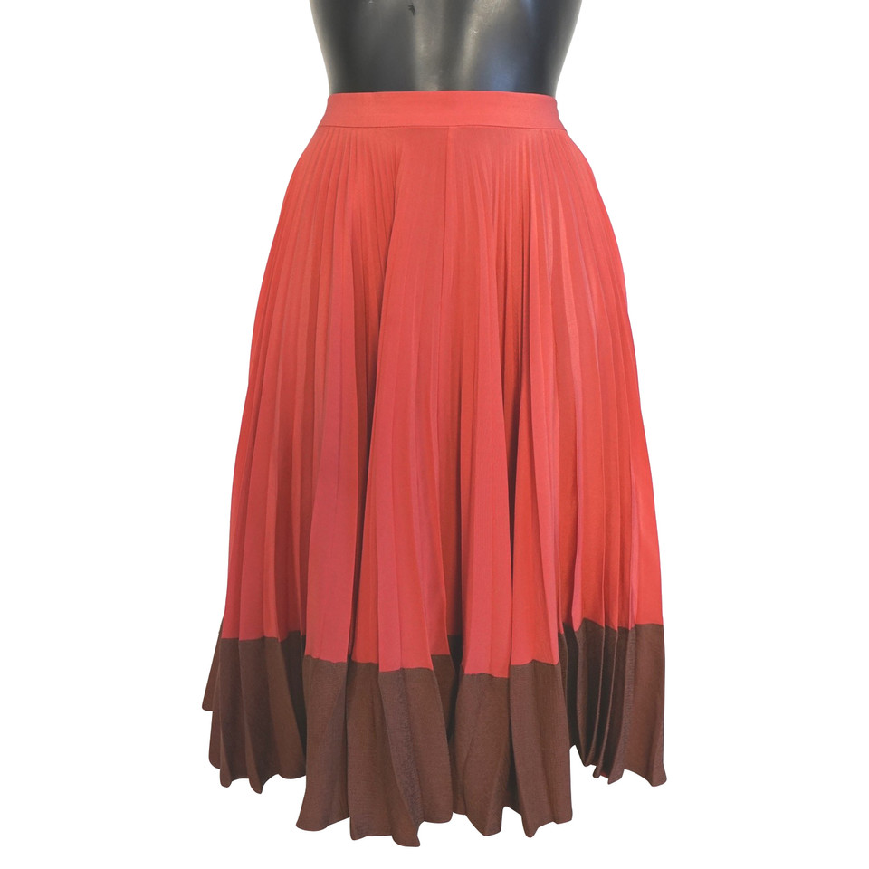 Fendi Skirt Silk in Red