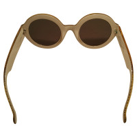 Christian Dior Round Sunglasses with dots