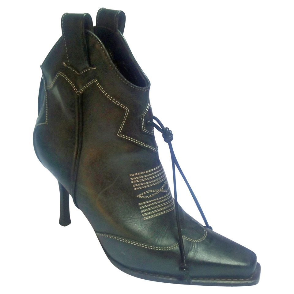 Dsquared2 Bottines en Cuir en Gris