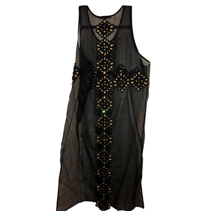 Givenchy Kleid aus Lackleder in Schwarz