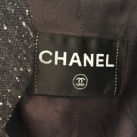 Chanel Seidenjacke mit Ketten-Detail 