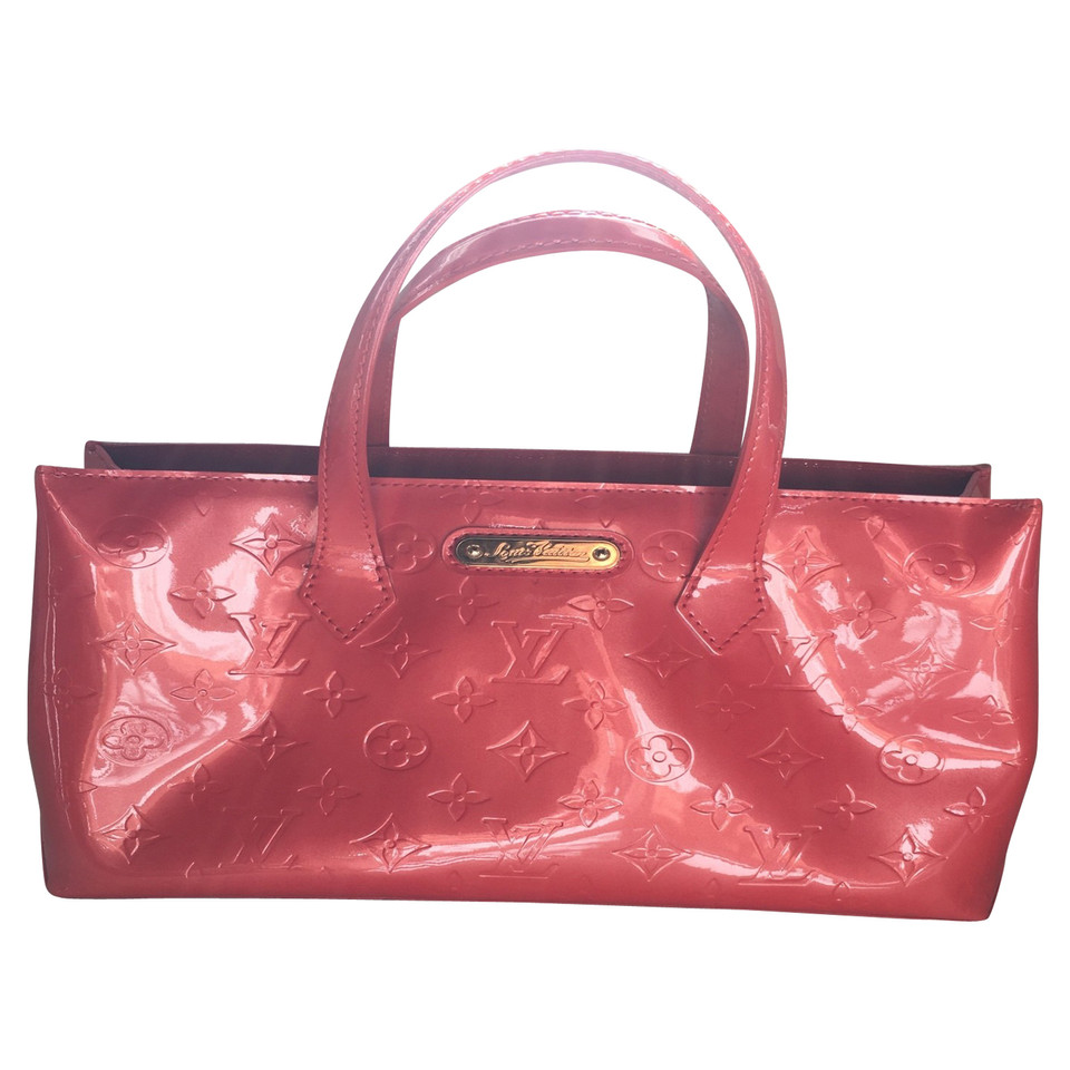 Louis Vuitton Wilshire Patent leather in Orange