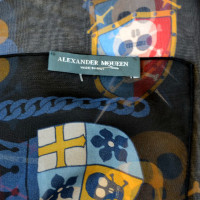 Alexander McQueen Silk scarf with pattern