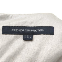 French Connection Silberfarbenes Kleid
