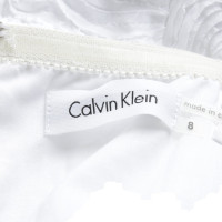 Calvin Klein Abito a fascia in bianco