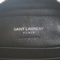Saint Laurent Umhängetasche aus Leder in Blau