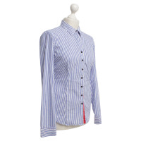 Van Laack Klassieke blouse met strippen