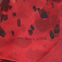 Burberry Seidenschal mit Leoparden-Muster