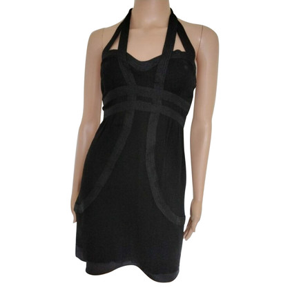 Armani Exchange Kleid aus Seide in Schwarz