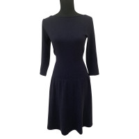 Ralph Lauren Black Label Kleid aus Kaschmir in Blau