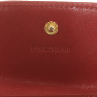 Longchamp Tasje/Portemonnee Leer in Rood