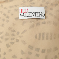 Red Valentino Spitzenkleid in Schwarz