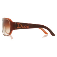 Christian Dior Sonnenbrille in Braun/Orange