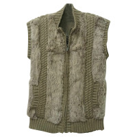 Oakwood Gilet en Fourrure en Beige