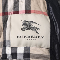 Burberry Giacca trapuntata in blu scuro