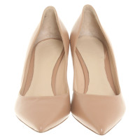 Gianvito Rossi Pumps/Peeptoes Leather in Nude