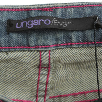 Emanuel Ungaro Jeans con cuciture decorative
