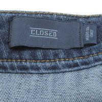 Closed Jean rok in blauw