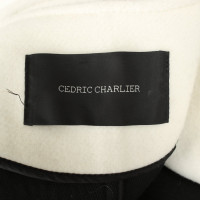 Cédric Charlier Giacca/Cappotto in Crema