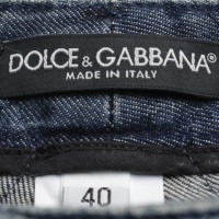 Dolce & Gabbana Jeans mit Spitzen-Besatz