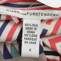 Diane Von Furstenberg Robe dos nu en soie