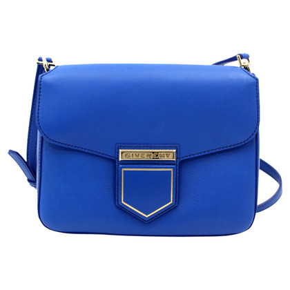 Givenchy Shoulder bag Leather in Blue