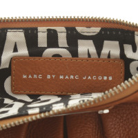 Marc By Marc Jacobs clutch in marrone chiaro